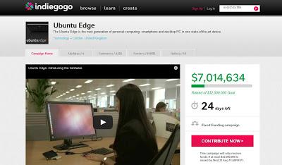 Canonical lancia la campagna per Ubuntu Edge: il bilancio dopo la prima settimana