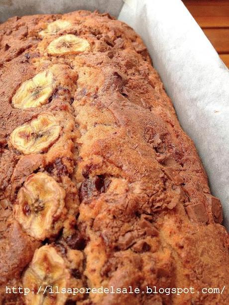 Di rientro dalle vacanze, piccole soddisfazioni e...cioccolato e banana: la combinazione perfetta in versione plumcake!