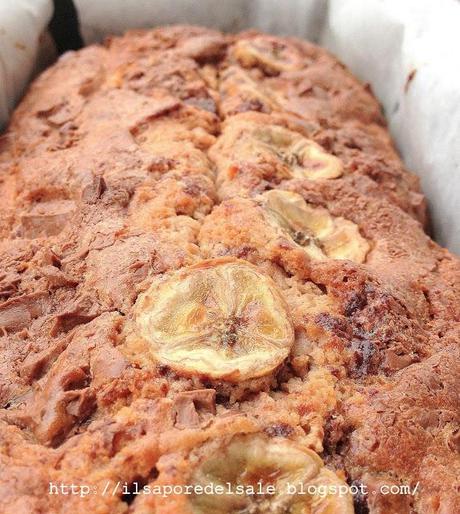 Di rientro dalle vacanze, piccole soddisfazioni e...cioccolato e banana: la combinazione perfetta in versione plumcake!