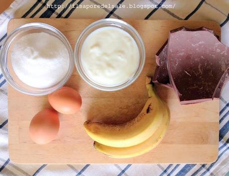 Di rientro dalle vacanze, piccole soddisfazioni e...cioccolato e banana: la combinazione perfetta in versione plumcake!