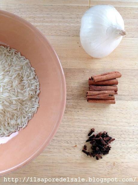 Sapori d'oriente... spezzatino al latte di cocco con riso pilaf