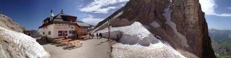 Panoramica Pordoi Rifugio Forcella