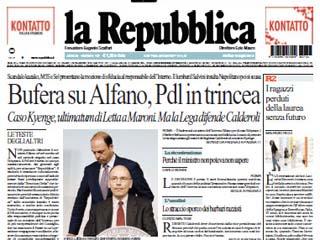 giornalismo-italiano-Saviano-la-Repubblica-Bufera su Alfano