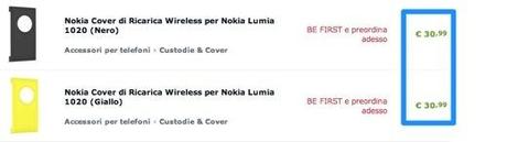 Expansys prova a comunicare i prezzi del Camera Grip  Lumia 1020 e della cover con ricarica wireless