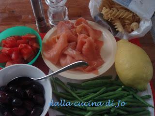 Fusilli giganti al salmone