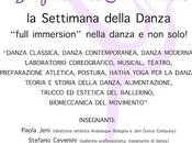 Settimana della DanzaStage intensivo danza solo...Bologna 02-06 Settembre 2013