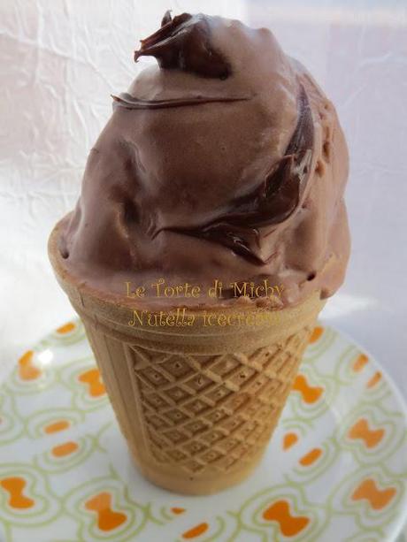 Gelato alla Nutella, Nutella icecream