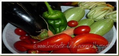 Tortiglioni al sugo di verdure fresche dell'orto