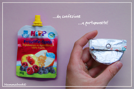 Tutorial: da busta dei succhi di frutta a portamonete – DIY recycled coin purse