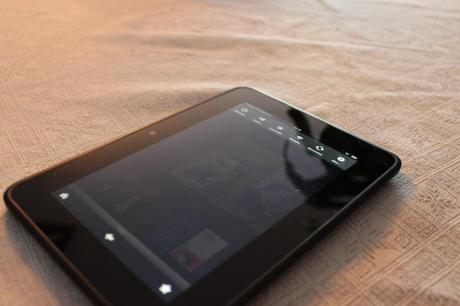 Amazon Kindle Fire HD Il menù a tendina delle notifiche