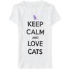 keep calm and love cats!