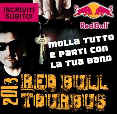 Red Bull Tourbus chiavi in mano 2013 - Iscrizioni aperte dal 17 giugno al 17 settembre.