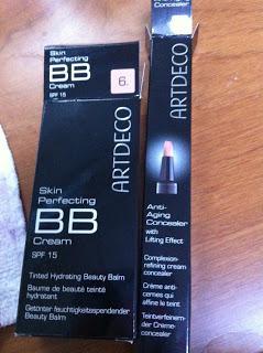 Fondotinta BB Cream Skin Perfecting SPF 15 ArtDeco n° 6 e Anti-Aging Concealer with Lifting Effect ArtDeco Fondotinta BB Cream Skin Perfecting SPF 15 ArtDeco n° 6 e Anti-Aging Concealer with Lifting Effect ArtDeco