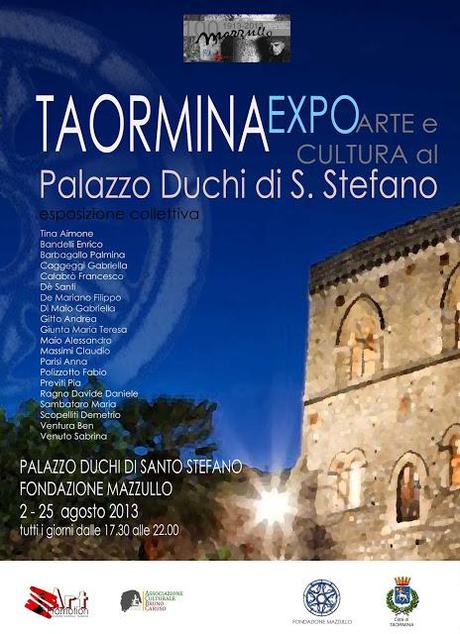 “Taormina Expo” e Centenario per il Maestro Mazzullo
