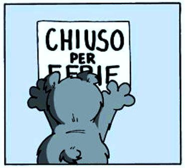 Chiuso per ferie