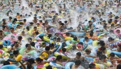 Cina, è caldo record