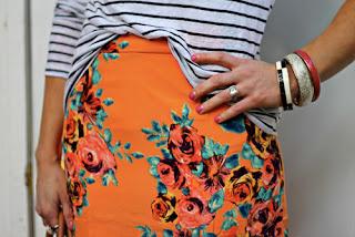 Stripes and Flowers