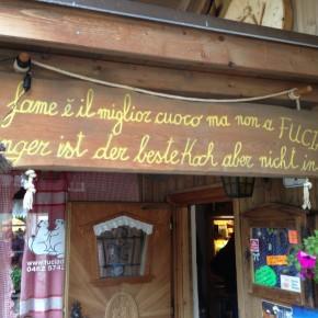 Dove mangiare al Passo San Pellegrino? Al Rifugio Fuciade Rifugio Fuciade