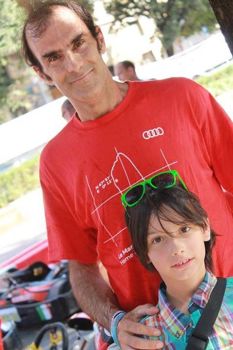 Foto: Emnuele Pirro, Great Champions in the track... so kind in the life! Thanks from my Baby!