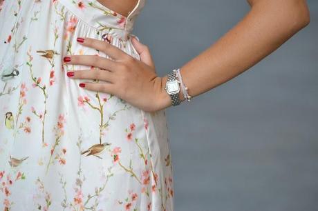 Outfit || Floral maxi dress