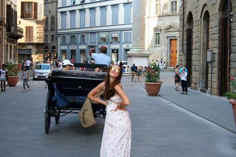 Outfit || Floral maxi dress