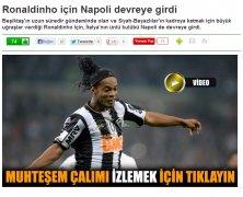 Clamoroso dalla Turchia: Ronaldinho obiettivo del Napoli!