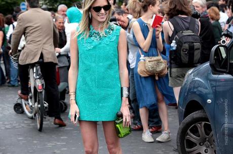 In the Street...Time for Teal, Milan & Paris