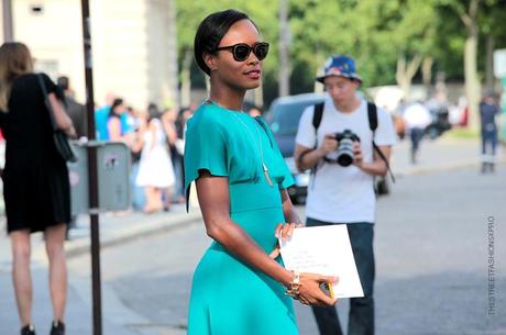 In the Street...Time for Teal, Milan & Paris