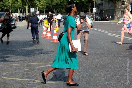 In the Street...Time for Teal, Milan & Paris