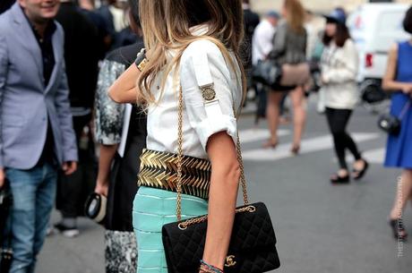 In the Street...Time for Teal, Milan & Paris