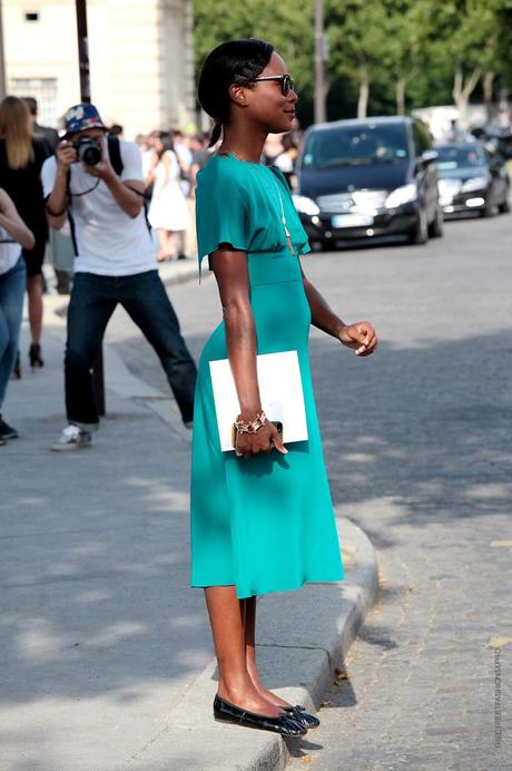 In the Street...Time for Teal, Milan & Paris