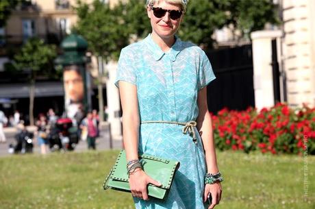 In the Street...Time for Teal, Milan & Paris