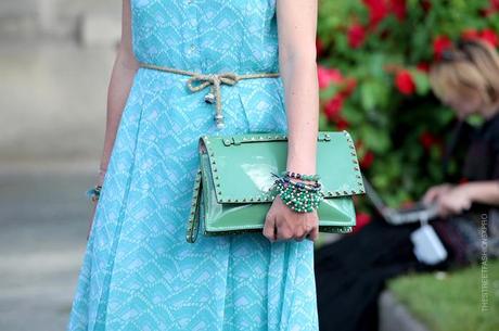 In the Street...Time for Teal, Milan & Paris