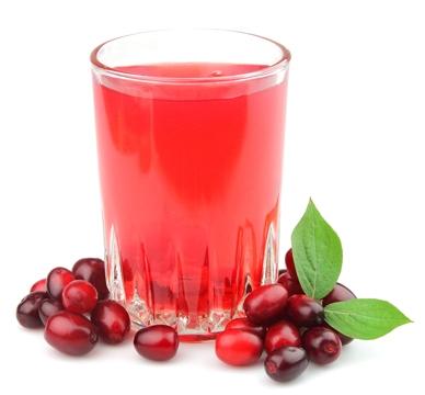 succo di mirtillo rosso