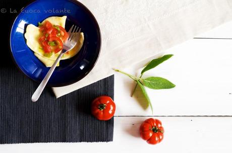 Ravioli con Formaggi di Malga ed erbe Aromatiche