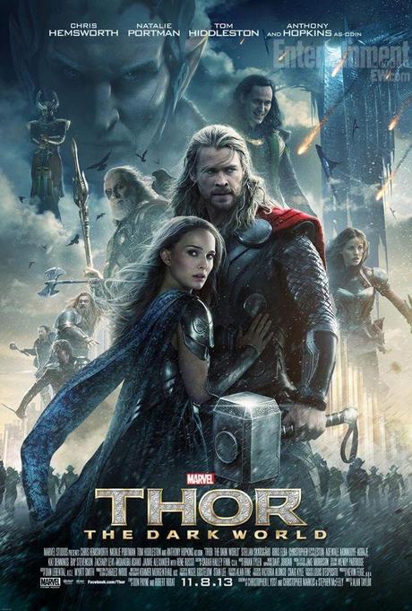 Nuovo poster per Thor: The Dark World Tom Hiddleston Thor: The Dark World Natalie Portman Christopher Eccleston Chris Hemsworth Alan Taylor 