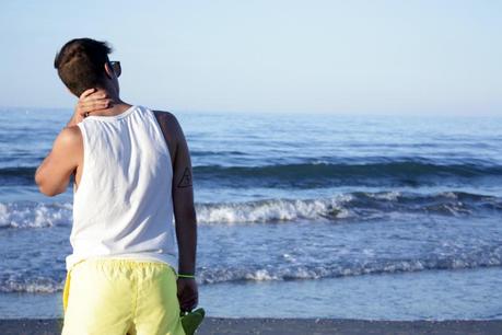 Riccione beach