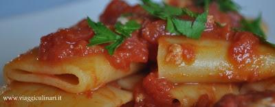 Gustosissimi paccheri di Gragnano con pannocchie di mare