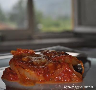 Deliziosa parmigiana di cipolle di Cannara - ricetta inedita