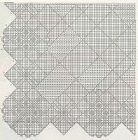 Schemi per il filet: Una copertina per la bimba in arrivo