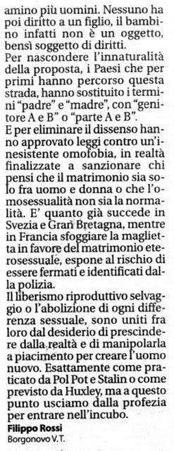 RASSEGNA STAMPA LUGLIO - PARTE 1