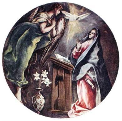 El Greco: Annunciazione