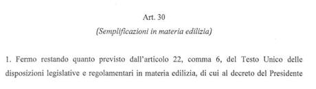 art 30 sagoma comma 1 -