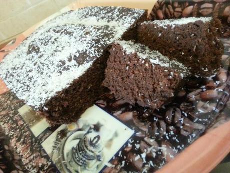 Torta cioccolato e cocco (al microonde)