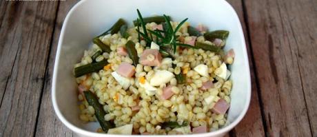 insalata orzo fagiolini