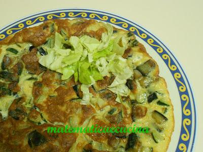 Frittata di Zucchine e Melanzane