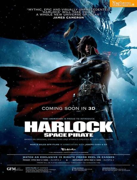 Harlock film poster locandina