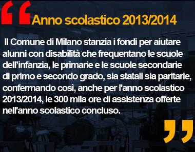 Anno scolastico 2013 2014