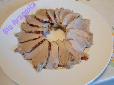 Vitello tonnato alla moda antica, no mayonnaise, no fat...