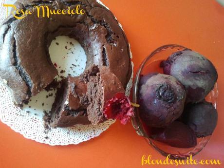 Torta al cioccolato con rapa rossa -Chocolate cake with beetroot